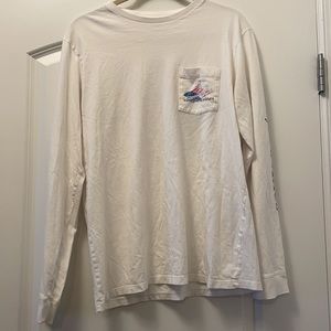 VINEYARD VINES Men’s Speed Boat long sleeve tee